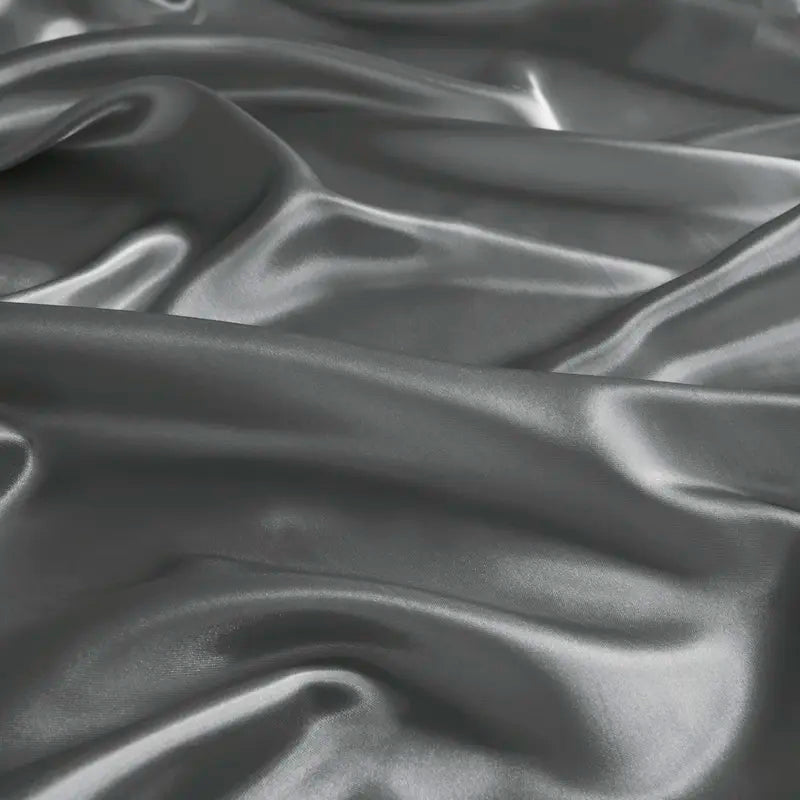 Silky & Luxurious 6 Piece Solid Color Satin Sheet Set